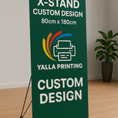 X-Stand Custom Design 80cm x 180cm