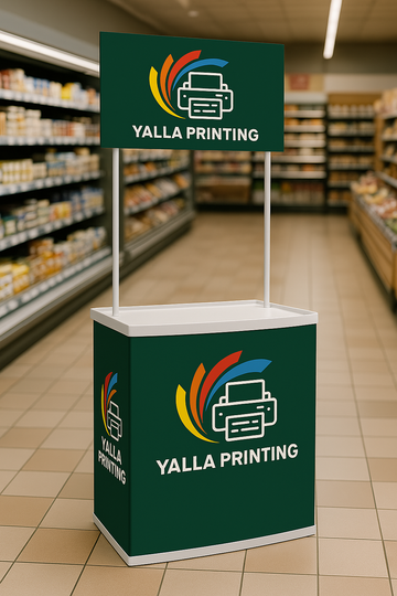 Promotional Table Stand with Custom Design | Durable & Portable