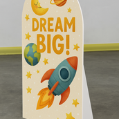 Custom Design Event Backdrop Printing – Premium Self-Standing Foam Board Display for Weddings, Parties, Exhibitions & Corporate Branding in UAE | Free Design by Yalla Printing
