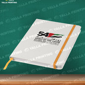 UAE 54th National Day Notebook | Spirit of the Union Logo Printed | Customizable Premium White Diary for Corporate & Event Gifting