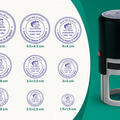 Self-Inking Stamp – Standard Size | Customizable & Durable | Yalla Printing