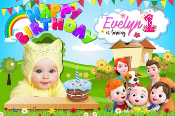 Super JoJo Theme Personalized Birthday Banner - Custom Party Decor