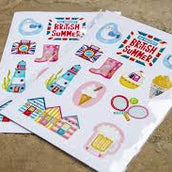 A5 Sticker Sheet with Die Cutting - Customizable Stickers (Digital Print) - Yalla Printing