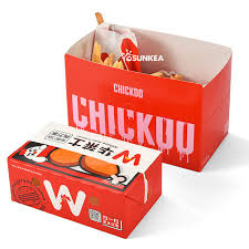 Fried Chicken Box – Food Grade, 250 GSM, 4-Color, 1-Side Varnish (11x10x6 cm) | Yalla Printing