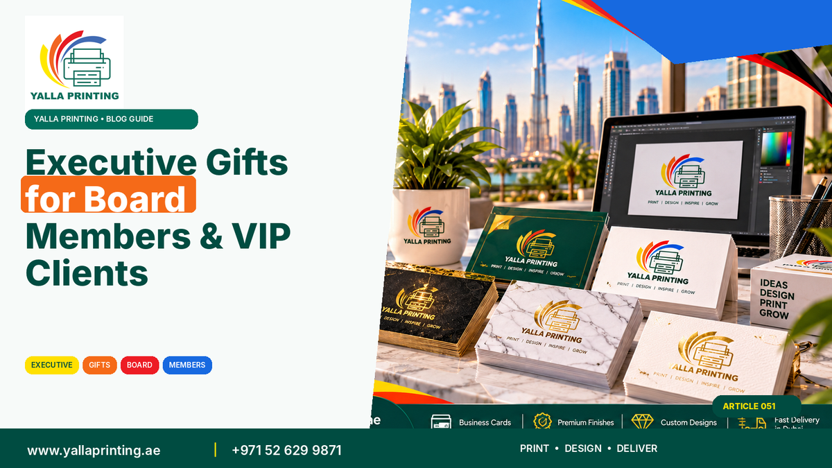 Executive gifts for board members and VIP clients – Yalla Printing