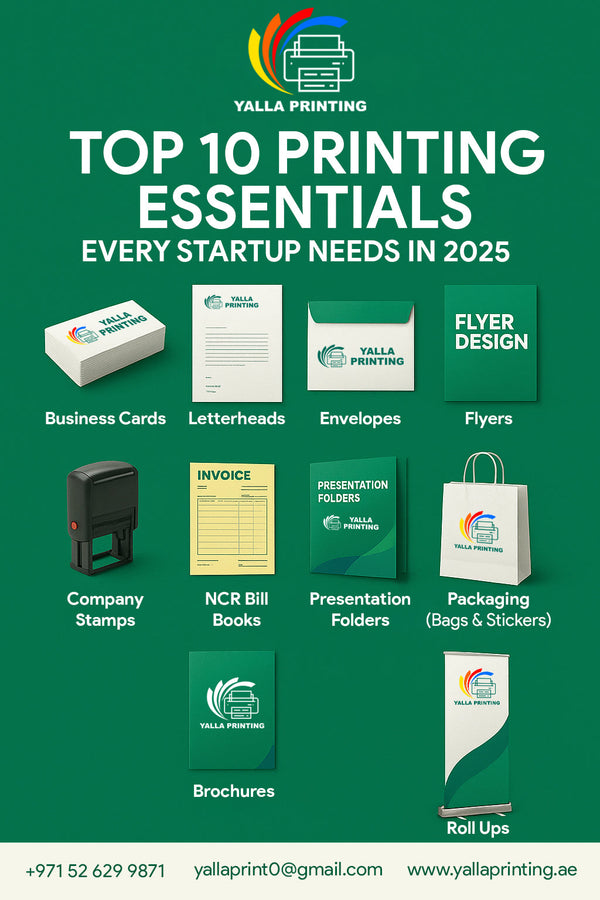 Top 10 Printing Essentials Every Startup Needs in 2025