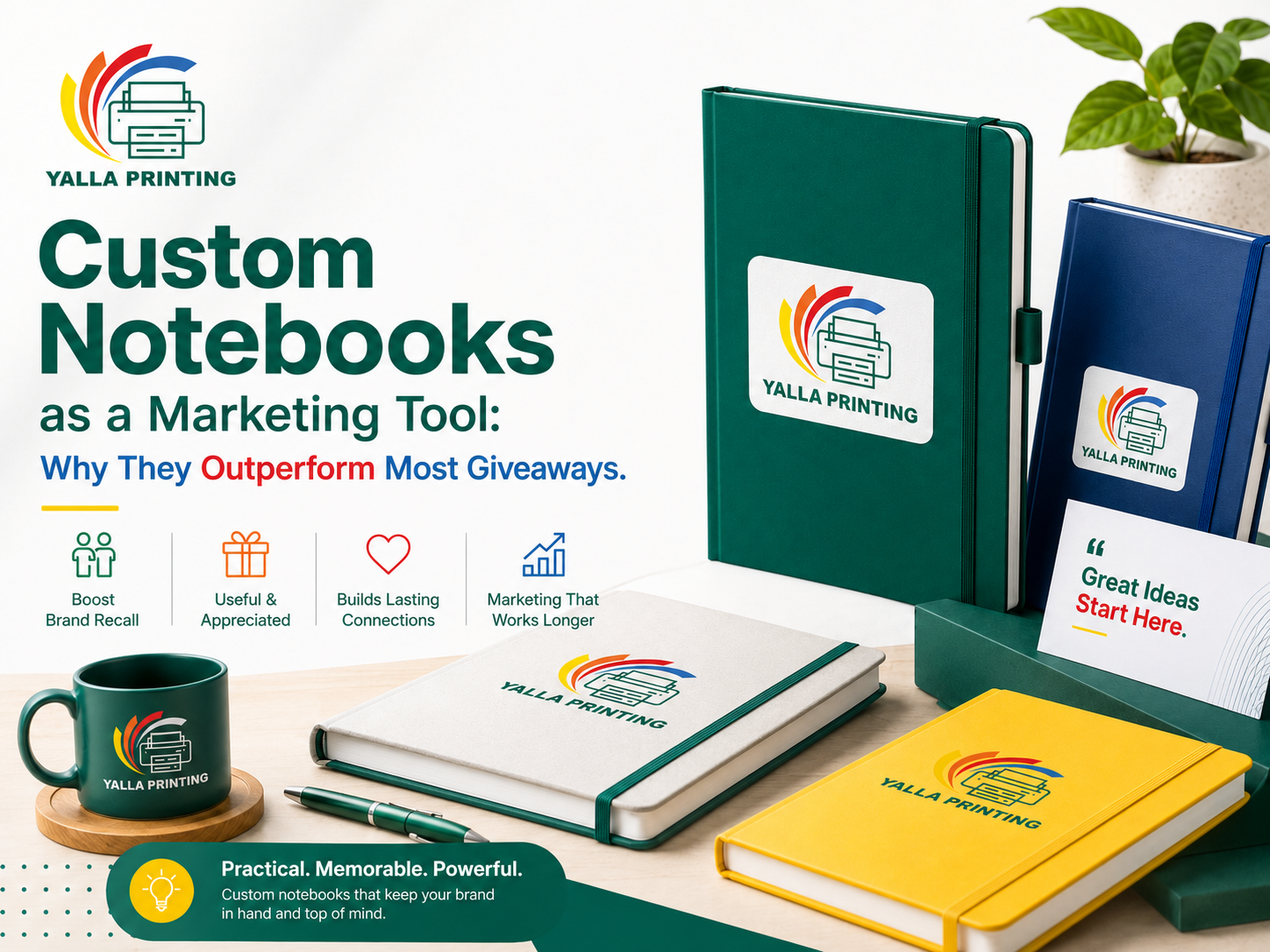 Custom Notebooks as a Marketing Tool: Why They Outperform Most Giveaways