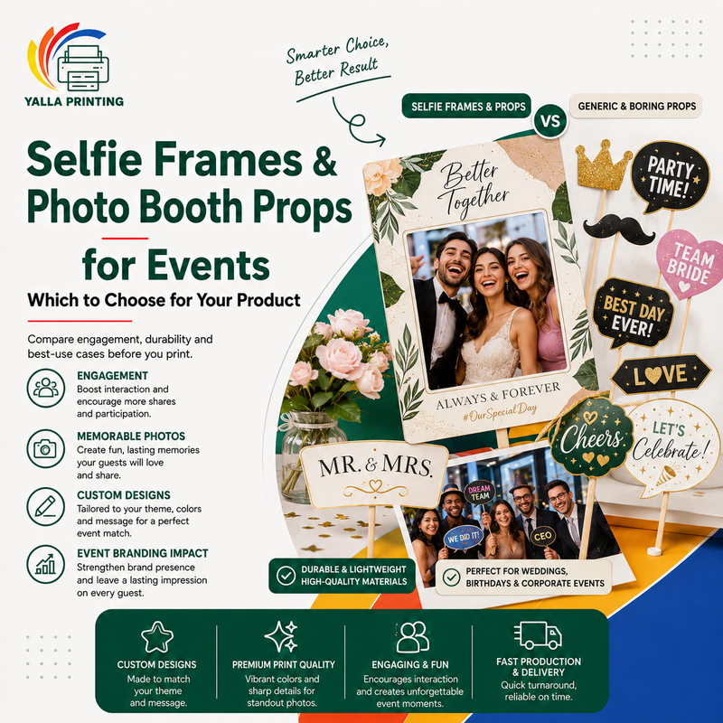 Selfie Frames & Photo Booth Props for Events