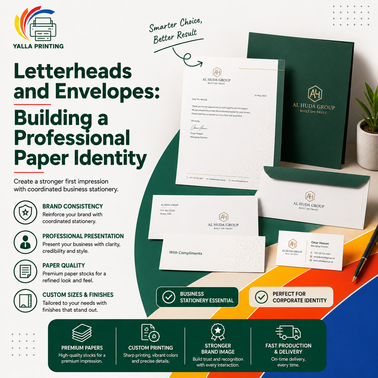 Letterheads and Envelopes: Building a Professional Paper Identity