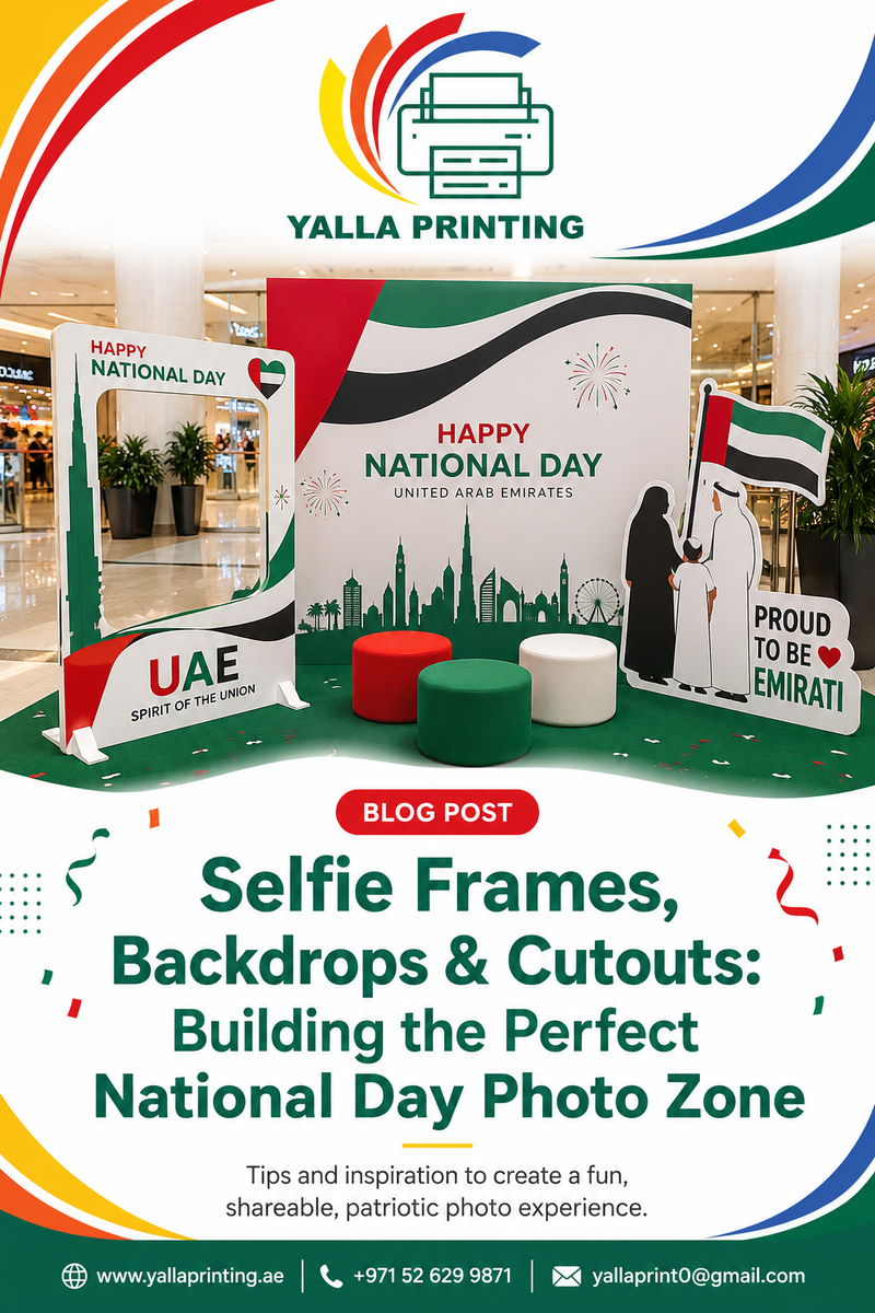 Selfie Frames, Backdrops & Cutouts: Building the Perfect National Day Photo Zone