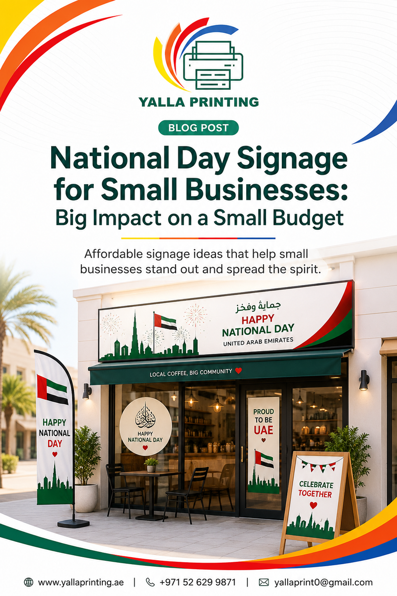 National Day Signage for Small Businesses: Big Impact on a Small Budget
