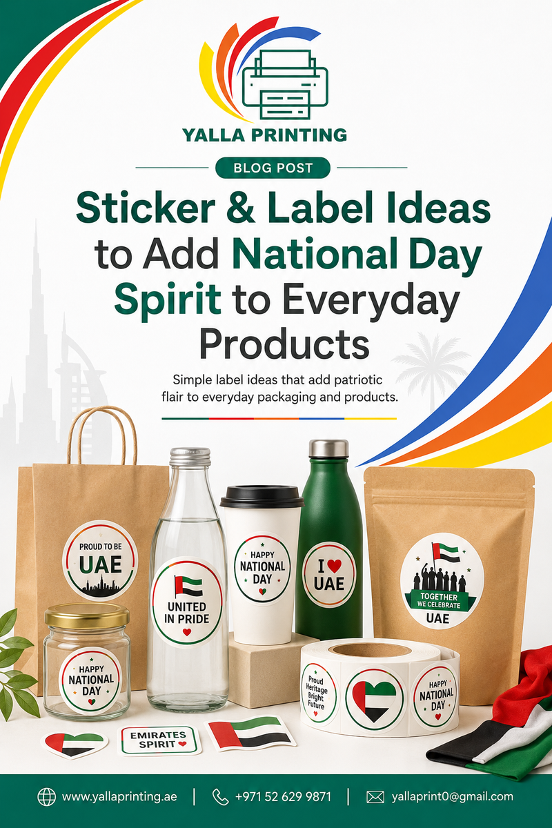 Sticker & Label Ideas to Add National Day Spirit to Everyday Products