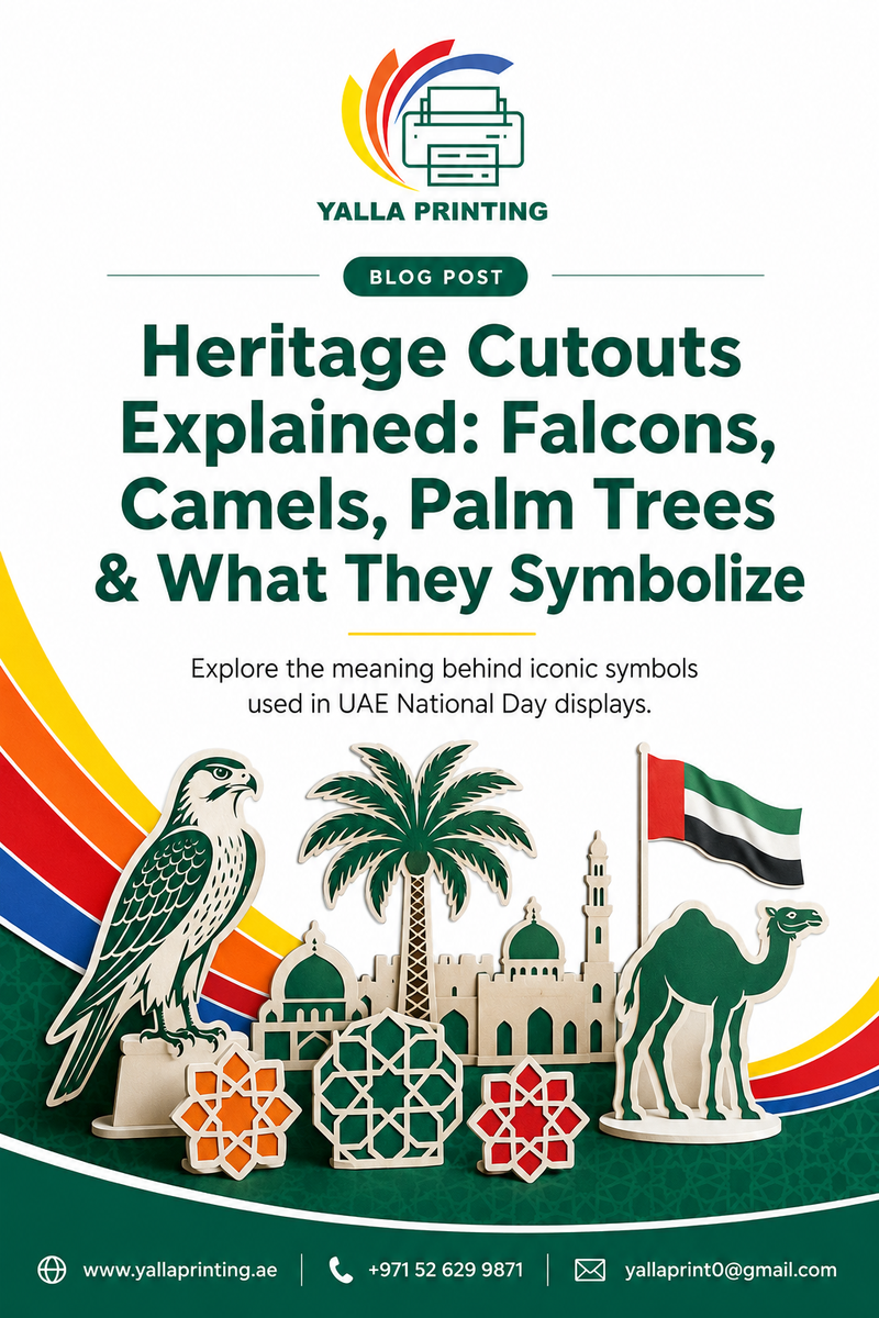 Heritage Cutouts Explained: Falcons, Camels, Palm Trees & What They Symbolize