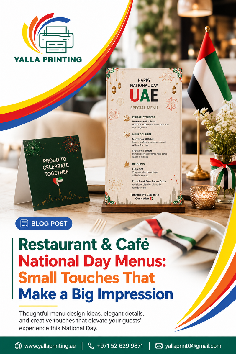 Restaurant & Café National Day Menus: Small Touches That Make a Big Impression