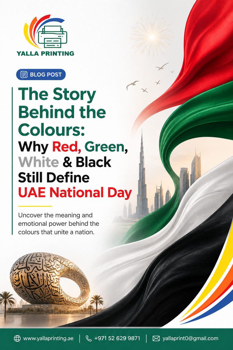 The Story Behind the Colours: Why Red, Green, White & Black Still Define UAE National Day