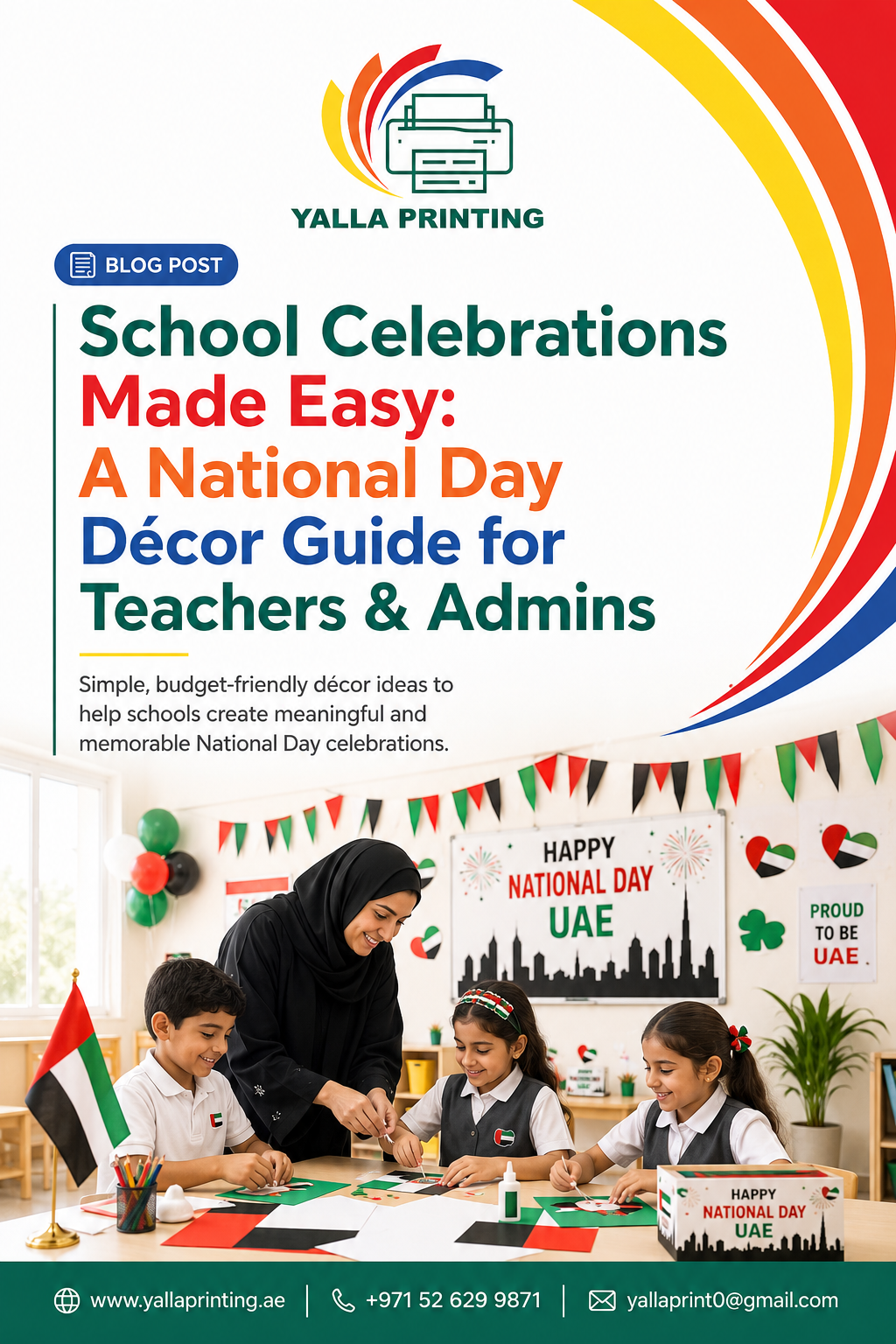 School Celebrations Made Easy: A National Day Décor Guide for Teachers & Admins