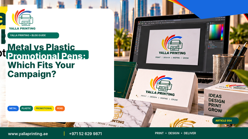 Metal vs Plastic Promotional Pens: Which Fits Your Campaign? – Yalla Printing