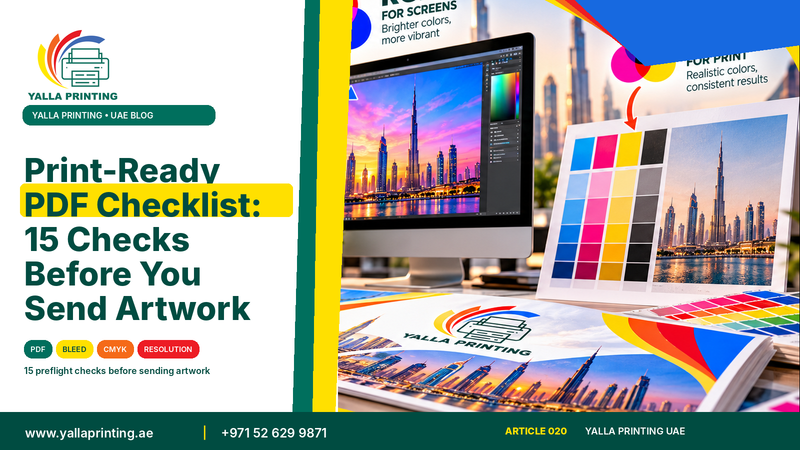 Print-ready PDF checklist – Yalla Printing