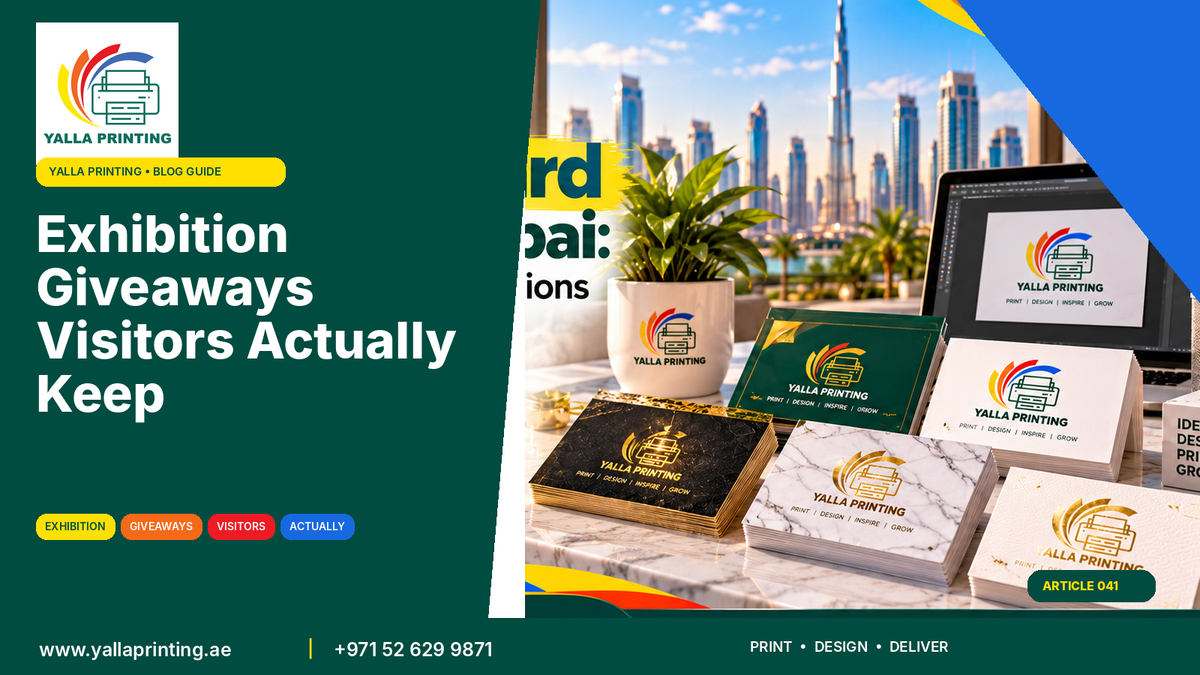 Exhibition giveaways UAE – Yalla Printing