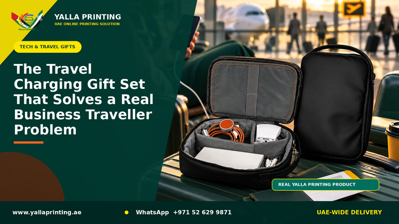 The Travel Charging Gift Set That Solves a Real Business Traveller Problem – Yalla Printing UAE