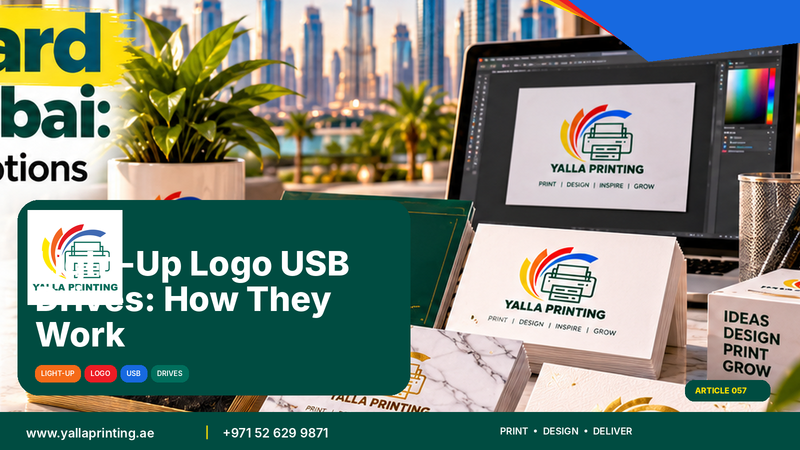 Light-Up Logo USB Drives: How They Work – Yalla Printing
