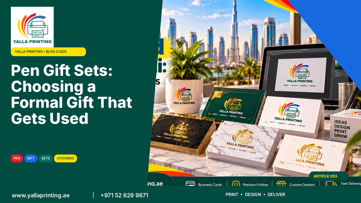 Pen gift sets for corporate gifting in the UAE – Yalla Printing