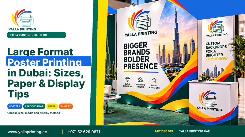 Large format poster printing Dubai – Yalla Printing