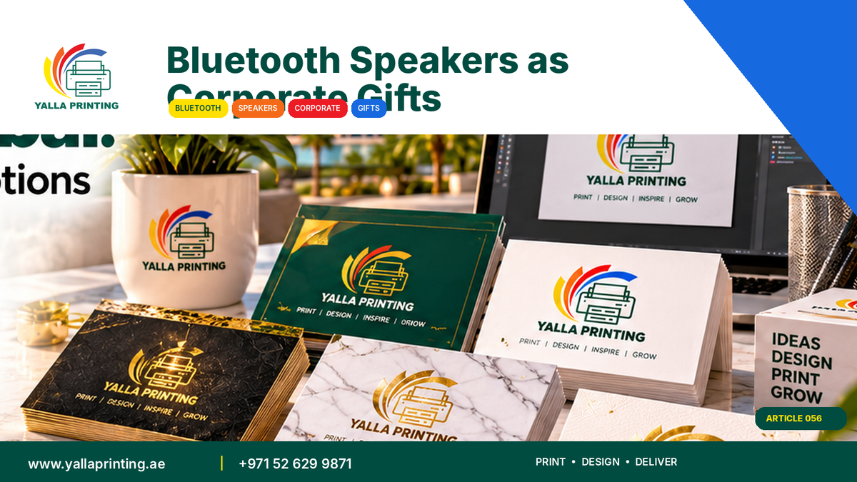 Bluetooth Speakers as Corporate Gifts – Yalla Printing