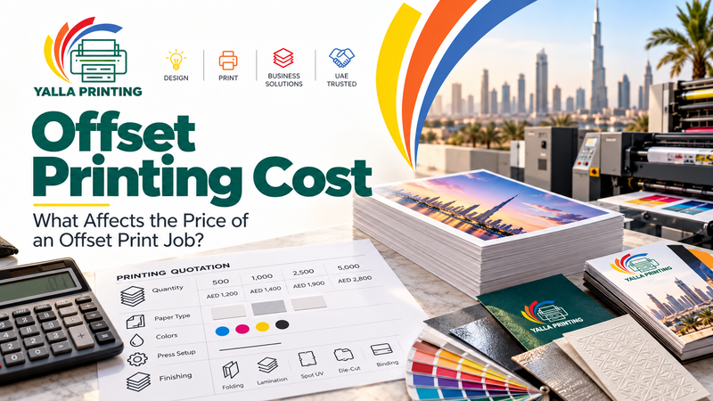 Yalla Printing offset printing cost UAE blog cover