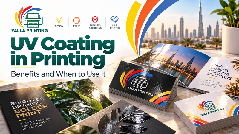 Yalla Printing uv coating printing UAE blog cover