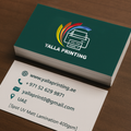 Spot UV Matt Laminated Business Cards – 400 GSM | Premium Double-Sided Cards | Luxury Gloss Highlights & UAE Delivery – Yalla Printing