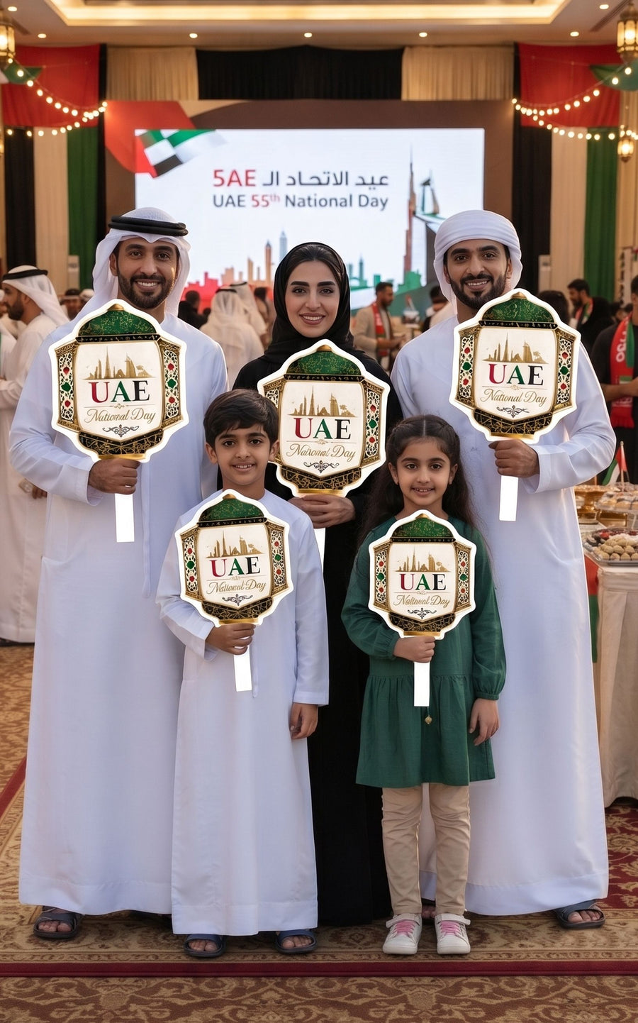 Heritage Lantern Handheld Photo Prop for UAE 55th National Day product image