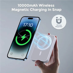 Custom Printed Magsafe Powerbank 10, 000 Mah 15W Fast Wireless Charging | Logo Branding Corporate Gift | UAE Delivery | Yalla Printing UAE
