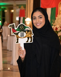 Camel Heritage Branded Photo Prop for UAE 55th National Day view 2
