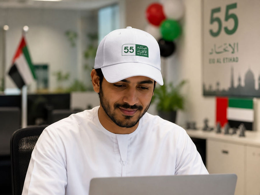 Eid Al Etihad Celebration Cap for UAE 55th National Day product image