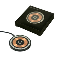Custom Printed Round Magnetic 15W Fast Wireless Charger Type C | Logo Branding Corporate Gift | UAE Delivery | Yalla Printing UAE