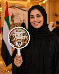 Heritage Medallion Branded Photo Prop for UAE 55th National Day view 2