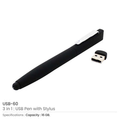 Custom Printed 16Gb Stylus Pen USB - Premium Display System | Exhibitions, Conferences, Corporate Events | Yalla Printing UAE