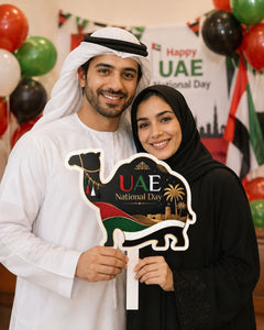 Camel Silhouette Handheld Photo Prop for UAE 55th National Day view 3