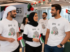 Growing in Unity T-Shirt for UAE 55th National Day view 3