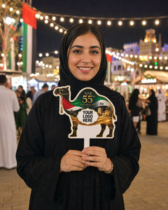 Camel Heritage Branded Photo Prop for UAE 55th National Day view 4