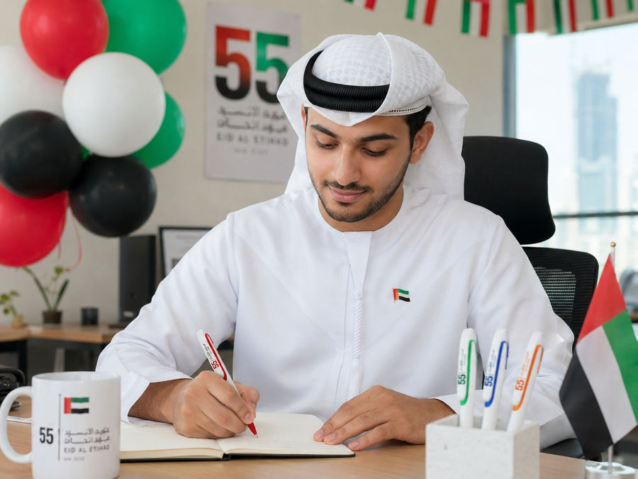 Colour-Accent Ballpoint Pen for UAE 55th National Day product image
