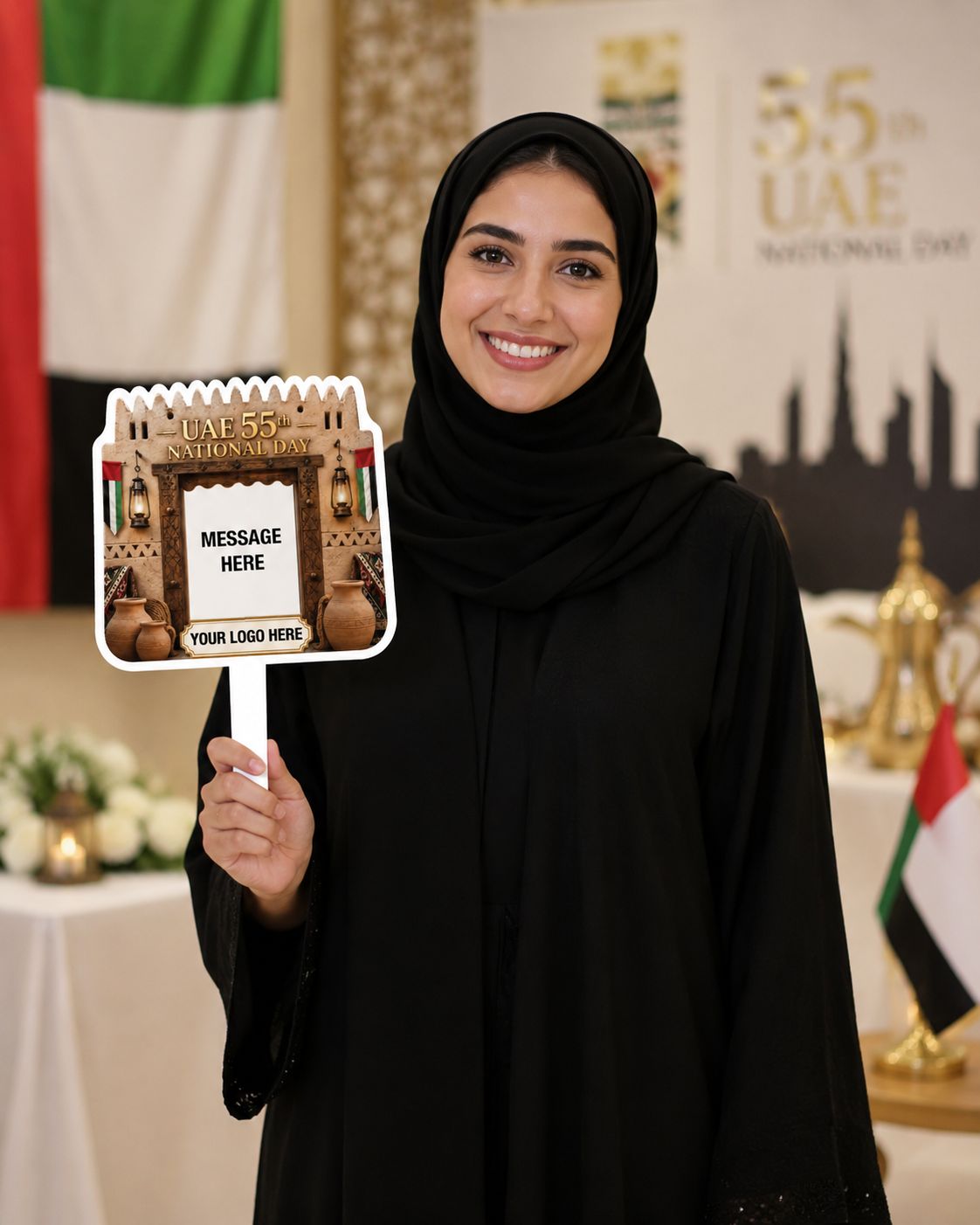Union Archive Frame Branded Photo Prop for UAE 55th National Day product image
