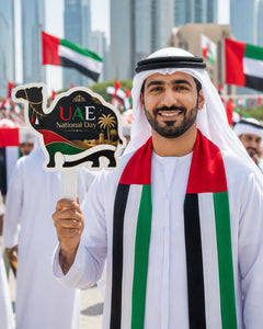 Camel Silhouette Handheld Photo Prop for UAE 55th National Day product image