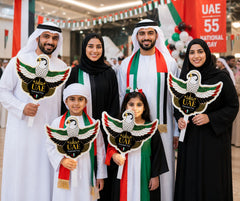 Falcon Wings Handheld Photo Prop for UAE 55th National Day view 3
