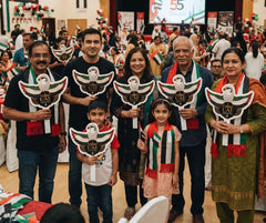 Falcon Wings Handheld Photo Prop for UAE 55th National Day view 4