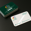 Glossy Lamination Business Cards with Round Corners – 400 GSM | Premium Shine & Double-Sided Printing | Free Design & Fast UAE Delivery – Yalla Printing