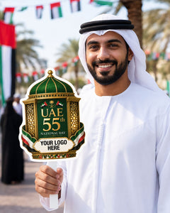 Green Lantern Branded Photo Prop for UAE 55th National Day view 2