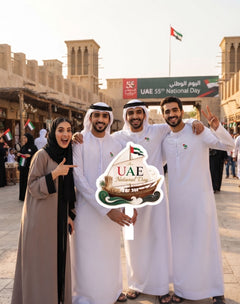 Heritage Dhow Handheld Photo Prop for UAE 55th National Day view 4