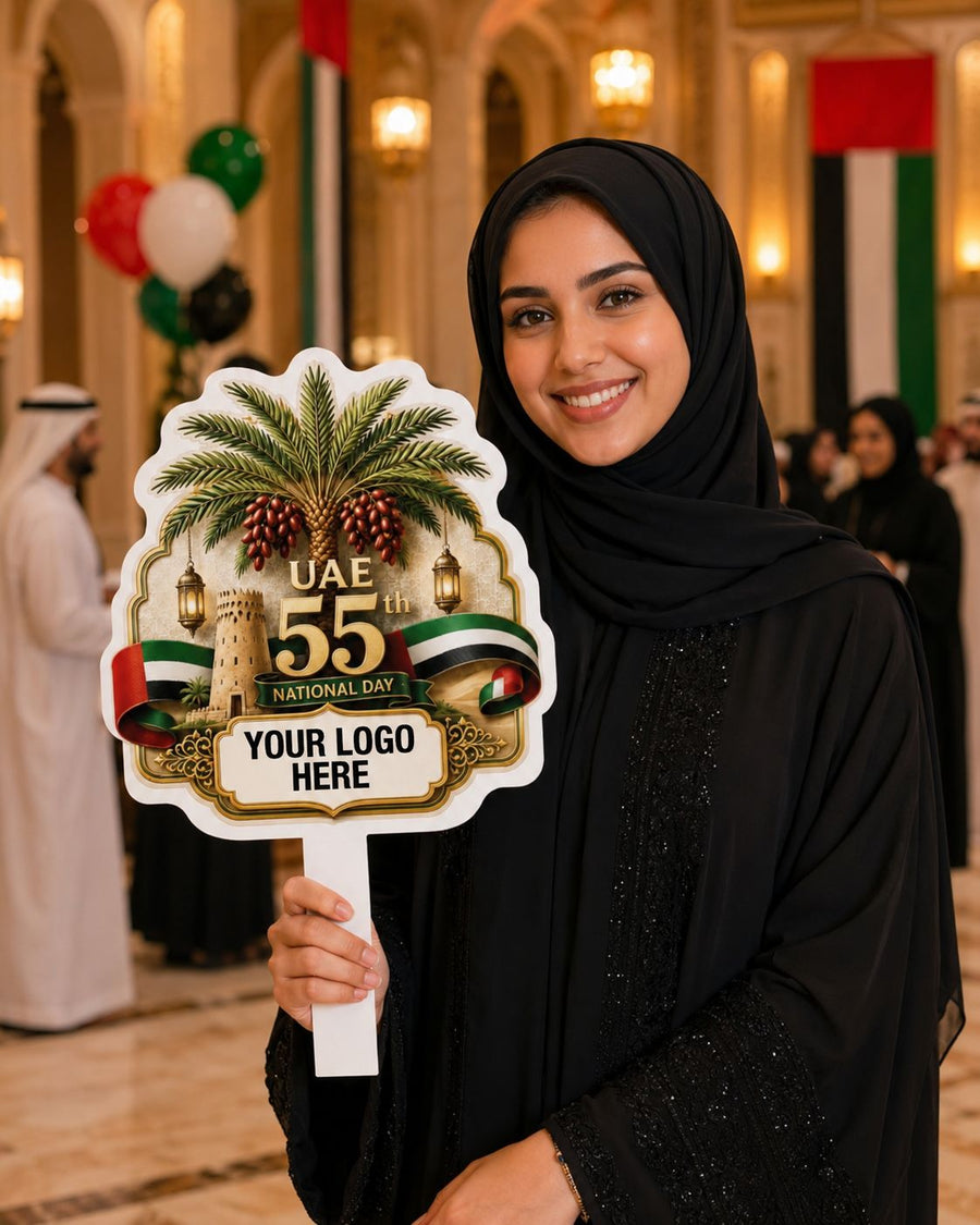 Palm & Fortress Branded Photo Prop for UAE 55th National Day product image